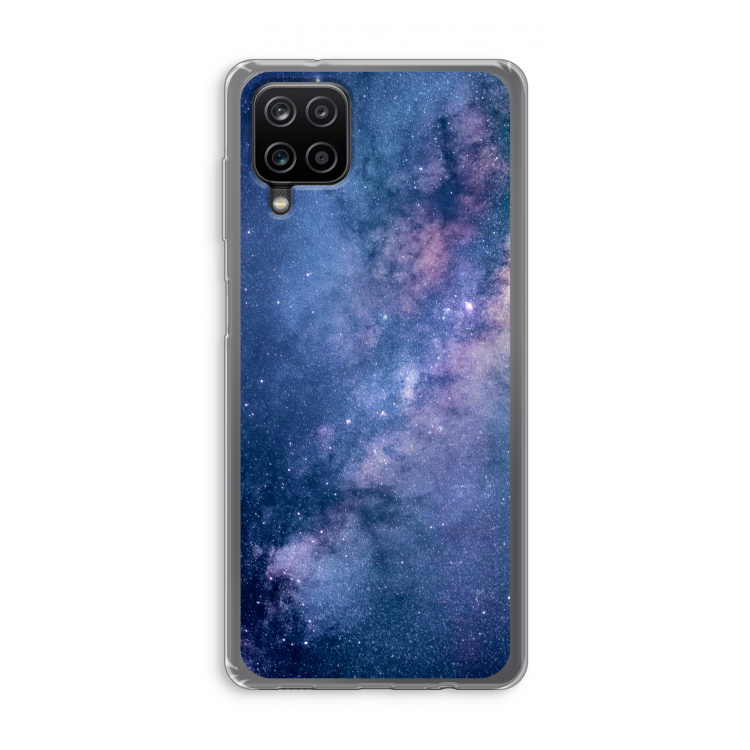 Nebula: Samsung Galaxy A12 Transparant Hoesje