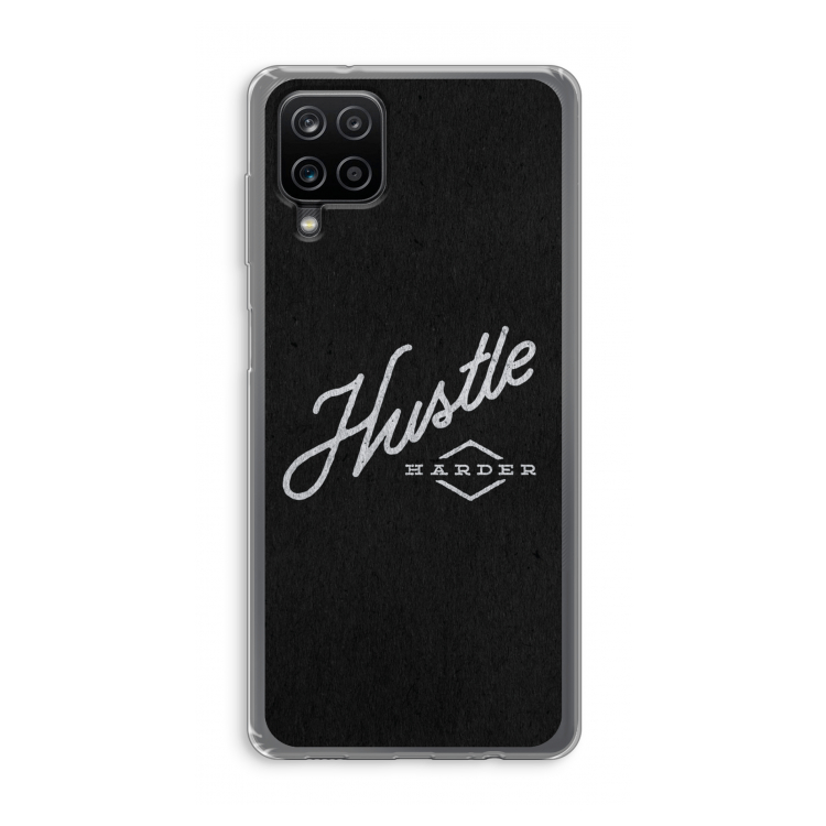 Hustle: Samsung Galaxy A12 Transparant Hoesje