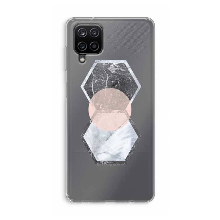 Creatieve toets: Samsung Galaxy A12 Transparant Hoesje