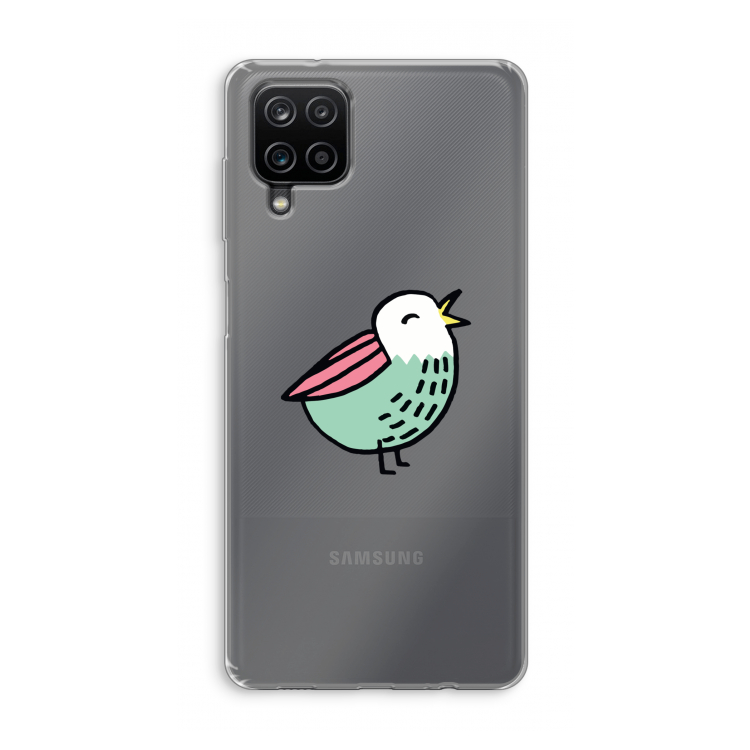 Birdy: Samsung Galaxy A12 Transparant Hoesje