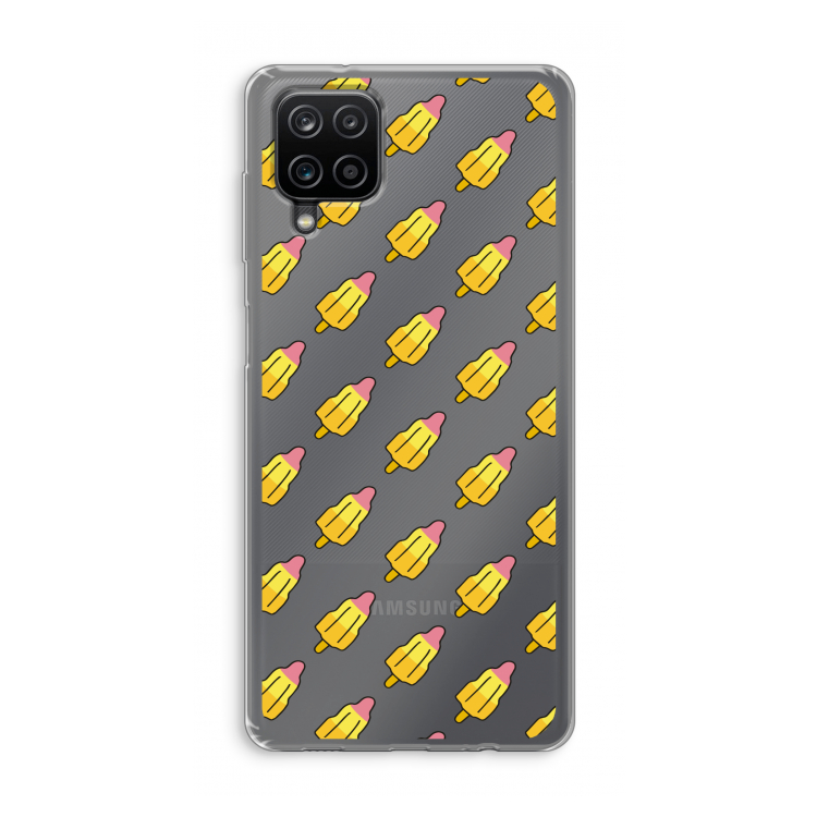 Waterijsjes: Samsung Galaxy A12 Transparant Hoesje