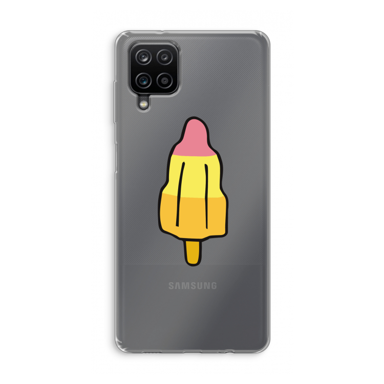 Raketijsje: Samsung Galaxy A12 Transparant Hoesje