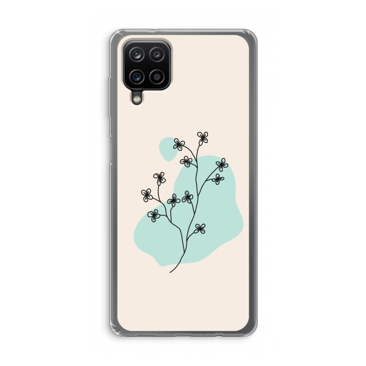 Love your petals: Samsung Galaxy A12 Transparant Hoesje