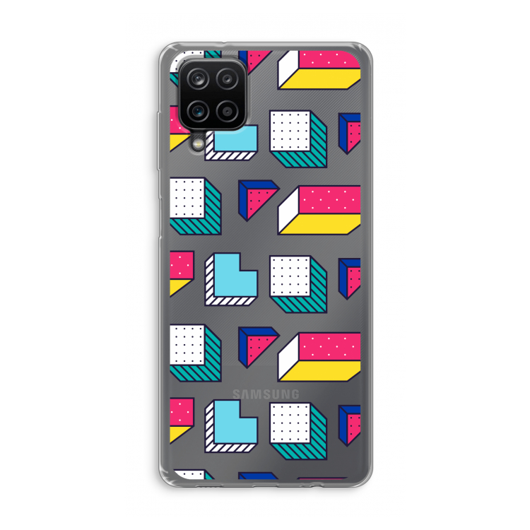 8-bit N°7: Samsung Galaxy A12 Transparant Hoesje