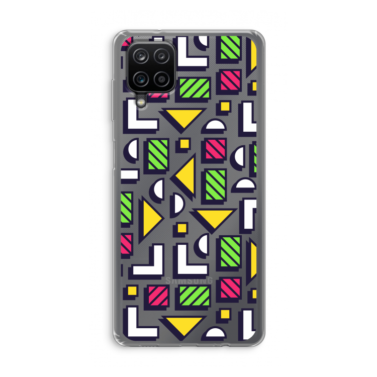 8-bit N°4: Samsung Galaxy A12 Transparant Hoesje