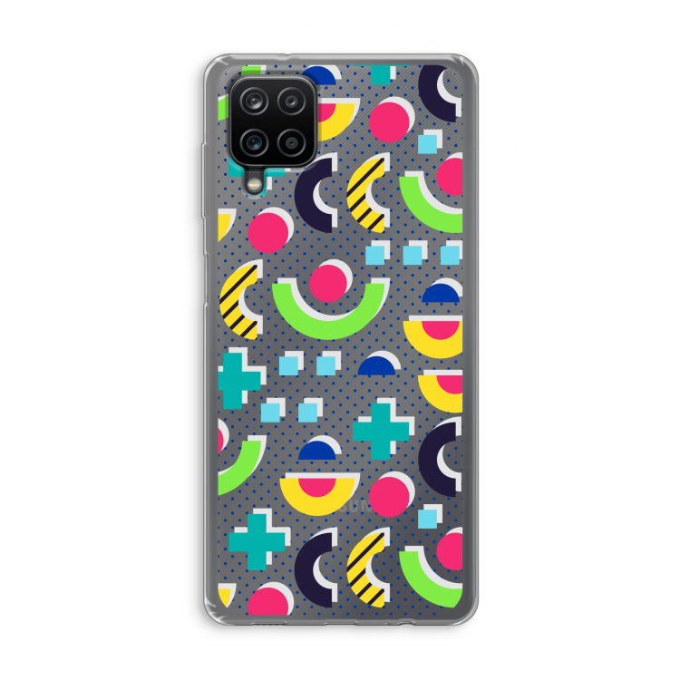 8-bit N°1: Samsung Galaxy A12 Transparant Hoesje