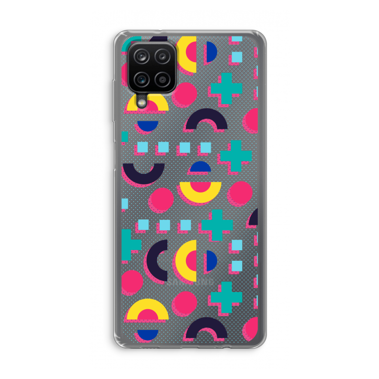 8-bit N°2: Samsung Galaxy A12 Transparant Hoesje