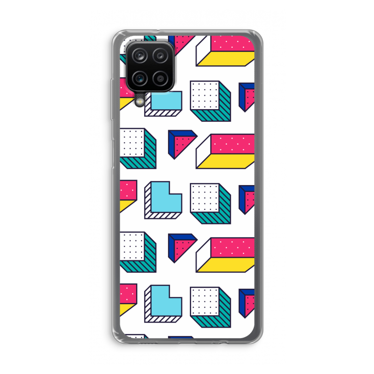 8-bit N°7: Samsung Galaxy A12 Transparant Hoesje