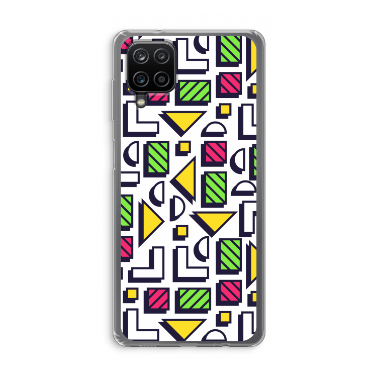 8-bit N°4: Samsung Galaxy A12 Transparant Hoesje