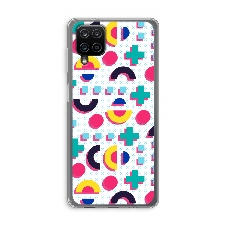 8-bit N°2: Samsung Galaxy A12 Transparant Hoesje