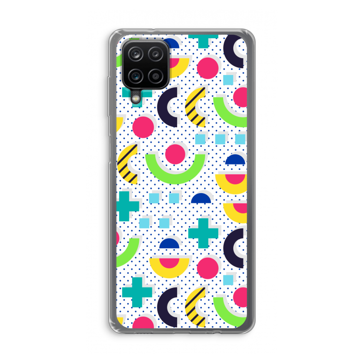 8-bit N°1: Samsung Galaxy A12 Transparant Hoesje