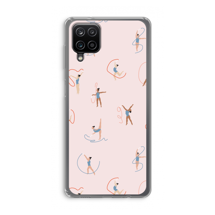 Dancing #3: Samsung Galaxy A12 Transparant Hoesje