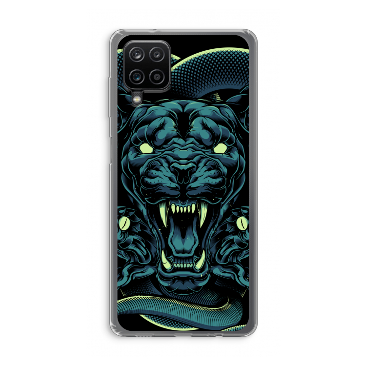 Cougar and Vipers: Samsung Galaxy A12 Transparant Hoesje