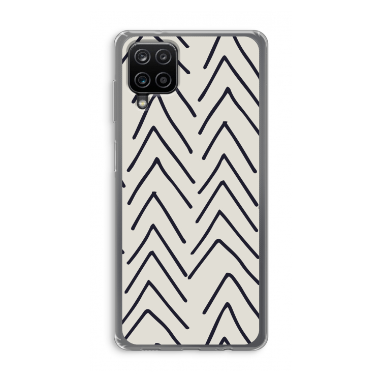 Marrakech Arrows: Samsung Galaxy A12 Transparant Hoesje