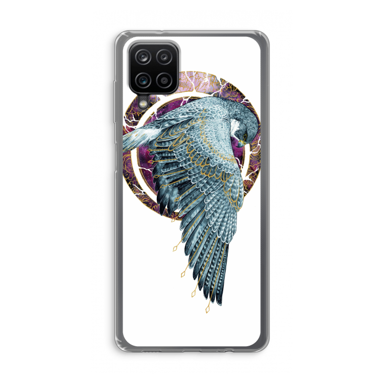 Golden Falcon: Samsung Galaxy A12 Transparant Hoesje