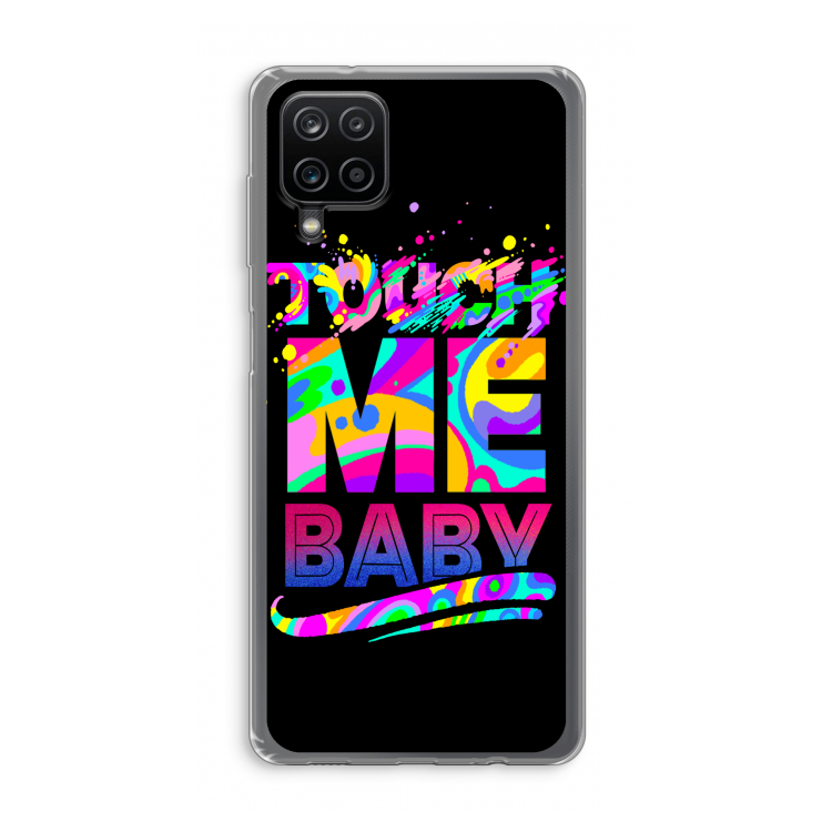Touch Me: Samsung Galaxy A12 Transparant Hoesje