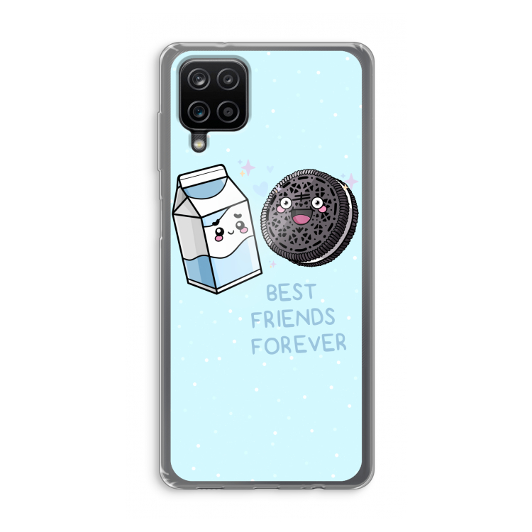 Best Friend Forever: Samsung Galaxy A12 Transparant Hoesje