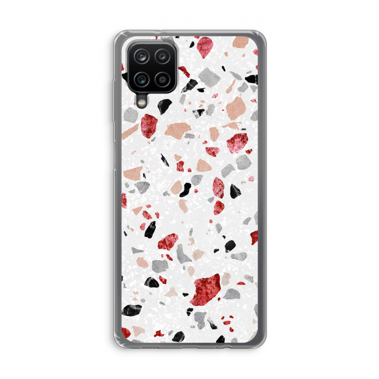 Terrazzo N°12: Samsung Galaxy A12 Transparant Hoesje