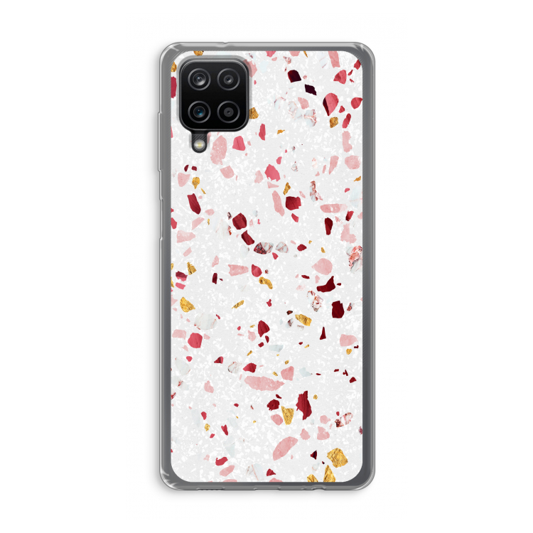 Terrazzo N°9: Samsung Galaxy A12 Transparant Hoesje