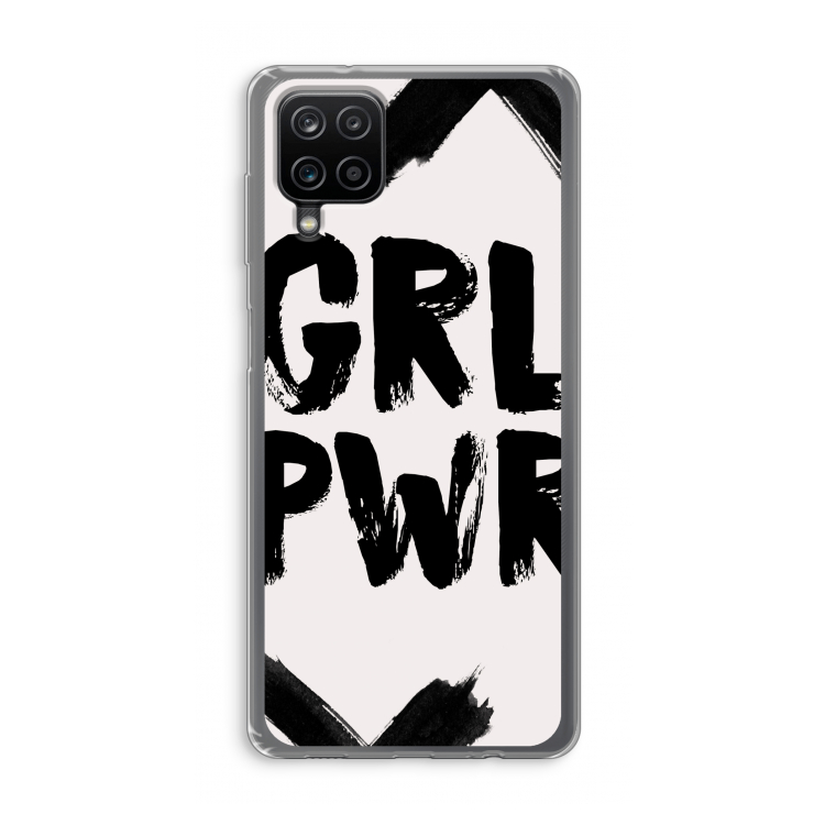 Girl Power #2: Samsung Galaxy A12 Transparant Hoesje