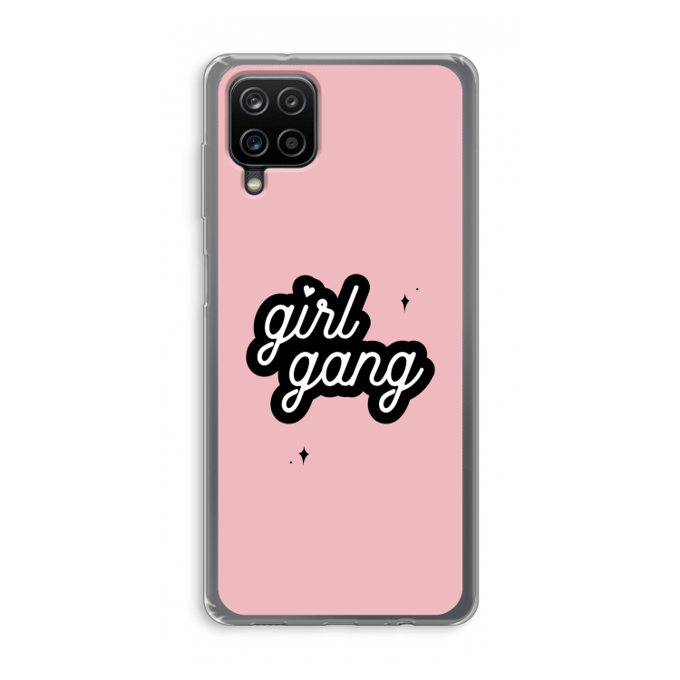 Girl Gang: Samsung Galaxy A12 Transparant Hoesje