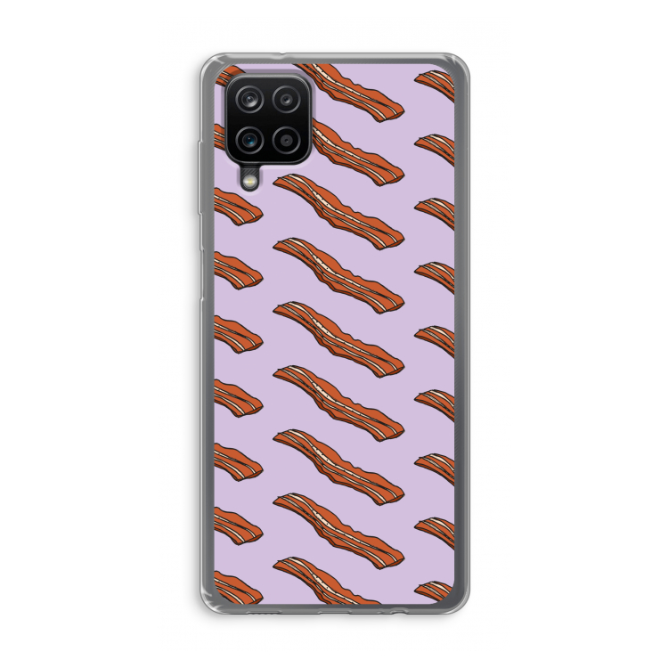 Bacon to my eggs #2: Samsung Galaxy A12 Transparant Hoesje