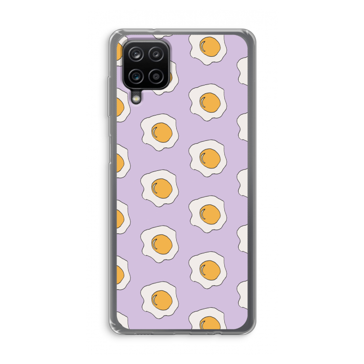 Bacon to my eggs #1: Samsung Galaxy A12 Transparant Hoesje