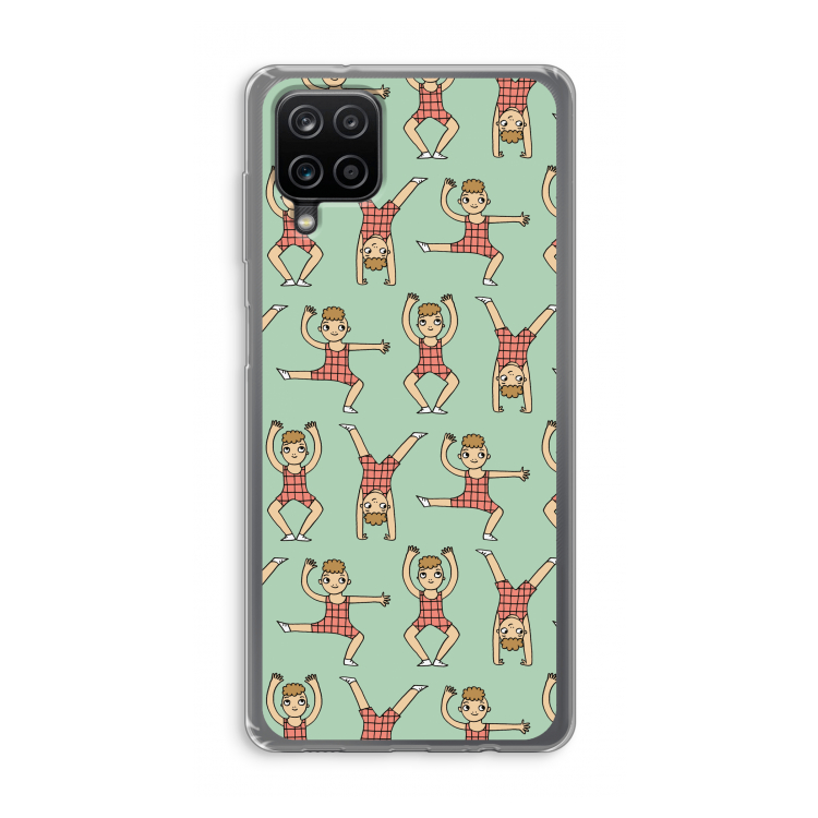 Gymboys: Samsung Galaxy A12 Transparant Hoesje