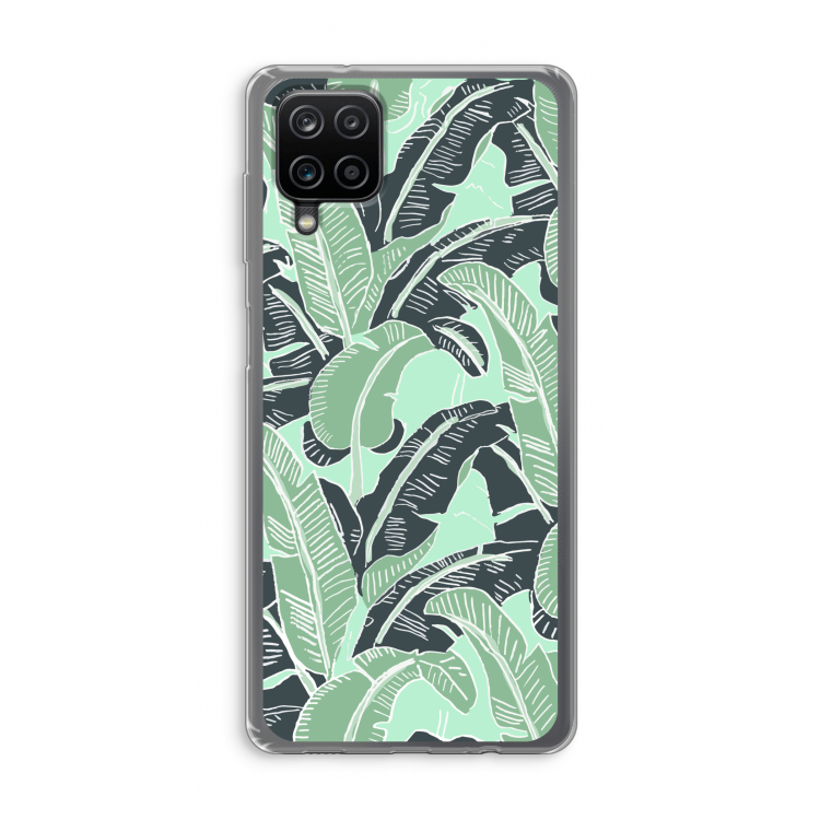 This Sh*t Is Bananas: Samsung Galaxy A12 Transparant Hoesje