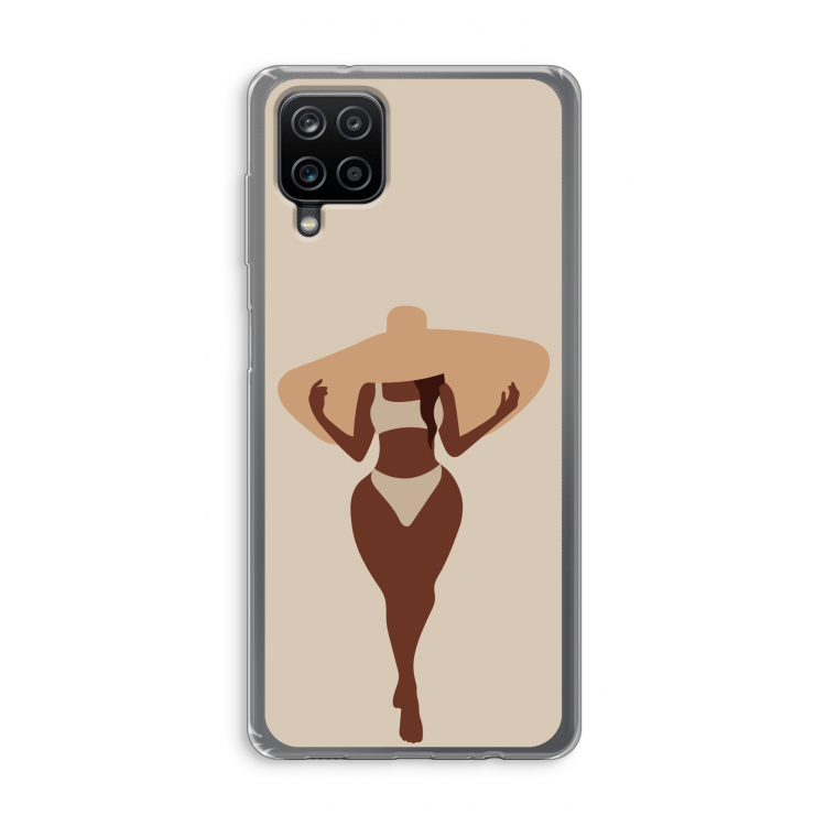 Let's get salty: Samsung Galaxy A12 Transparant Hoesje