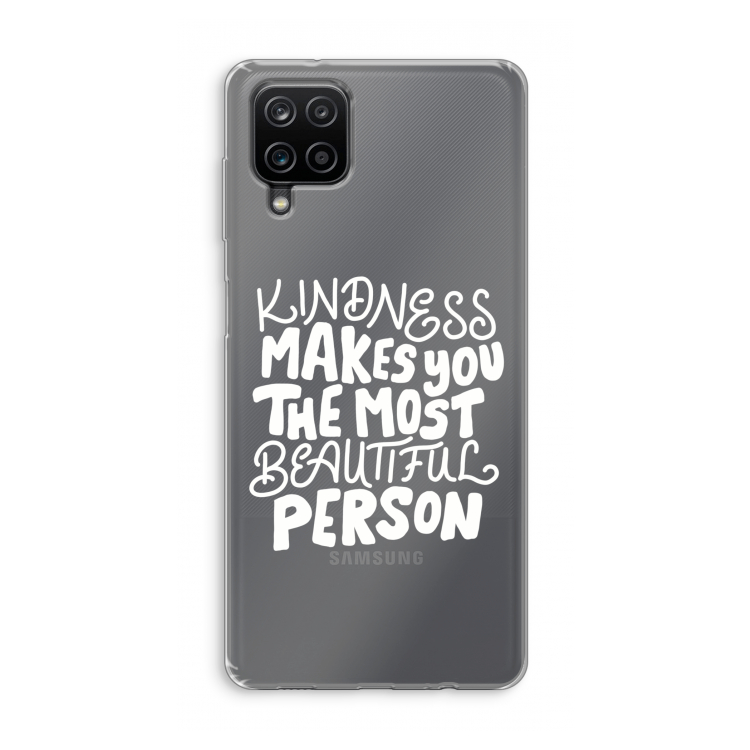 The prettiest: Samsung Galaxy A12 Transparant Hoesje