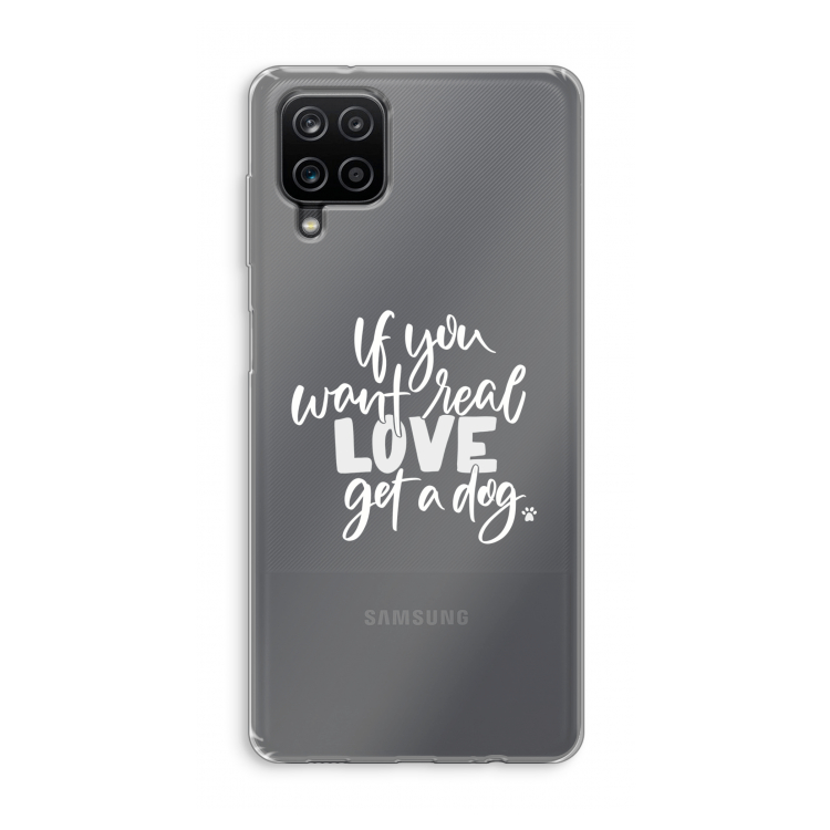 Partner in crime: Samsung Galaxy A12 Transparant Hoesje