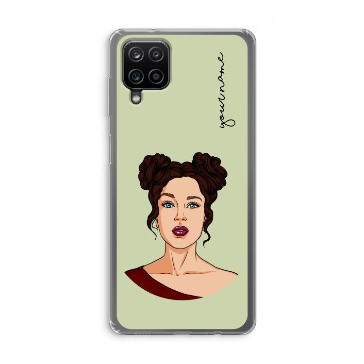 Pop-Art Creator: Samsung Galaxy A12 Transparant Hoesje