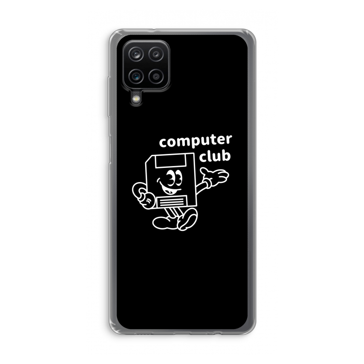 Floppyhead: Samsung Galaxy A12 Transparant Hoesje