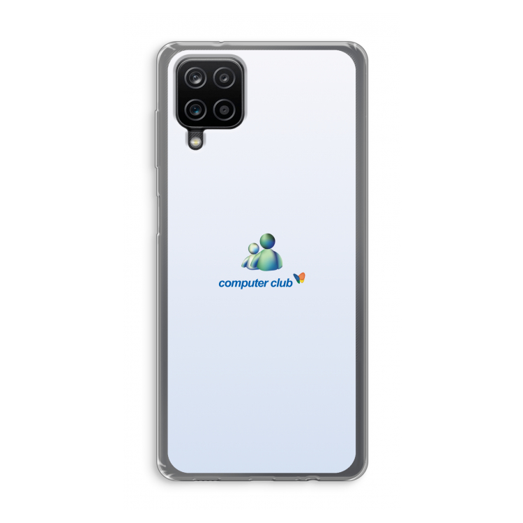 MSN: Samsung Galaxy A12 Transparant Hoesje