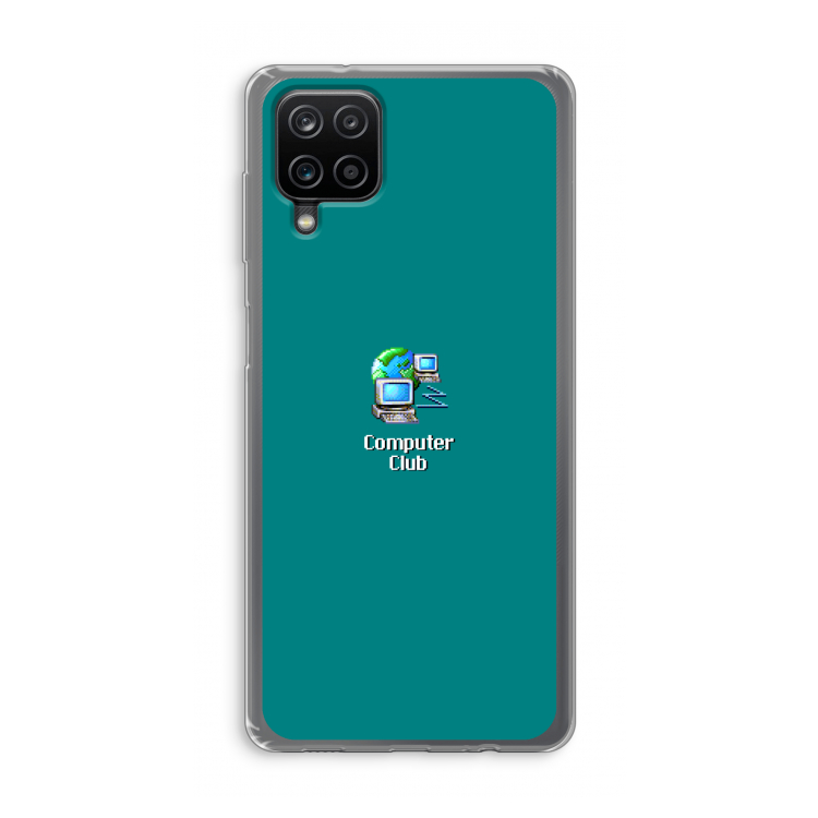 Win98: Samsung Galaxy A12 Transparant Hoesje