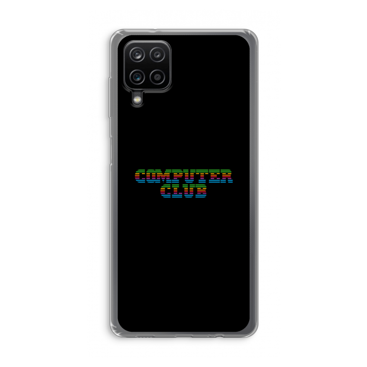 Retro: Samsung Galaxy A12 Transparant Hoesje