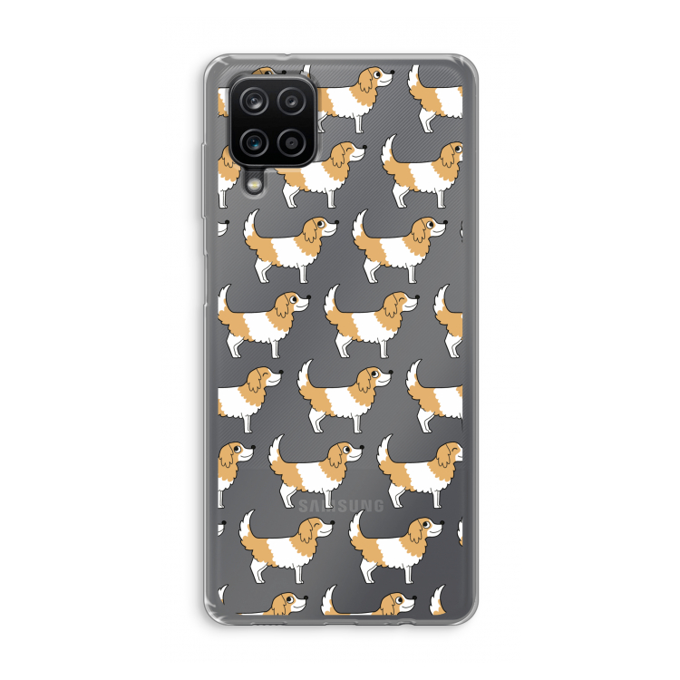 Doggy: Samsung Galaxy A12 Transparant Hoesje