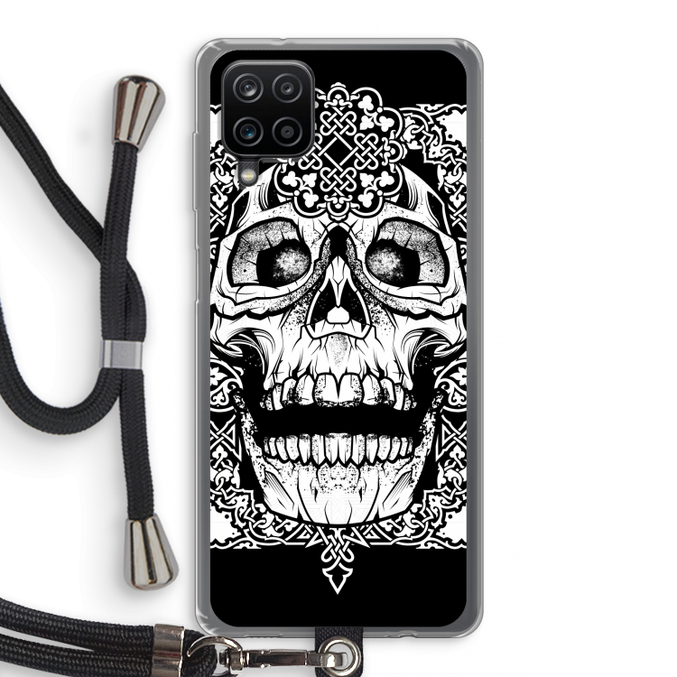 Seek & Destroy: Samsung Galaxy A12 Transparant Hoesje met koord