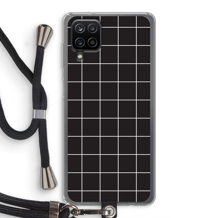 Rooster 2: Samsung Galaxy A12 Transparant Hoesje met koord