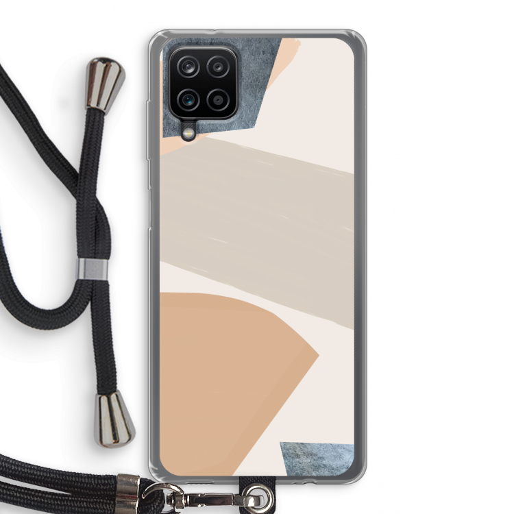 Formo: Samsung Galaxy A12 Transparant Hoesje met koord