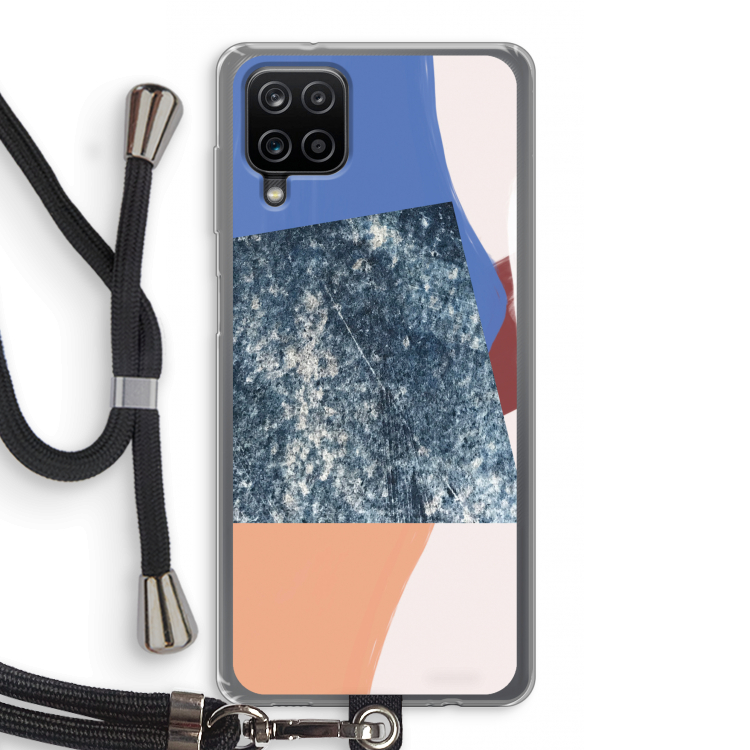 Billy: Samsung Galaxy A12 Transparant Hoesje met koord