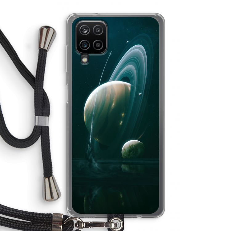 Mercurius: Samsung Galaxy A12 Transparant Hoesje met koord
