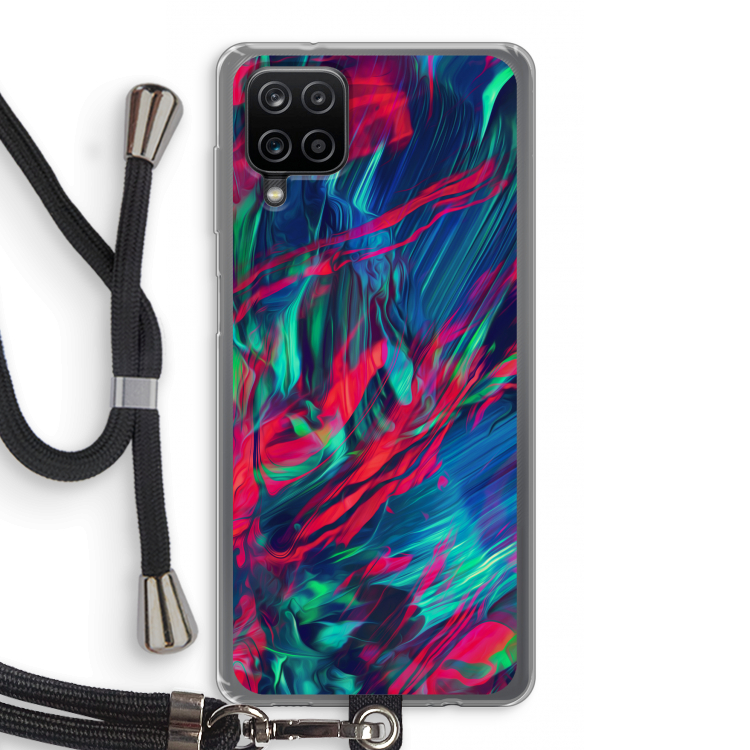 Pilgrims Of The Sea: Samsung Galaxy A12 Transparant Hoesje met koord