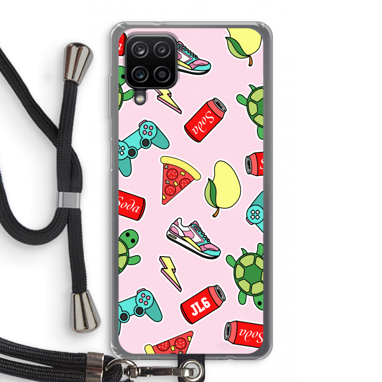 Things Jamie Loves: Samsung Galaxy A12 Transparant Hoesje met koord