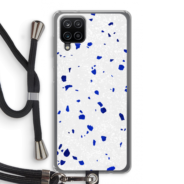 Terrazzo N°5: Samsung Galaxy A12 Transparant Hoesje met koord