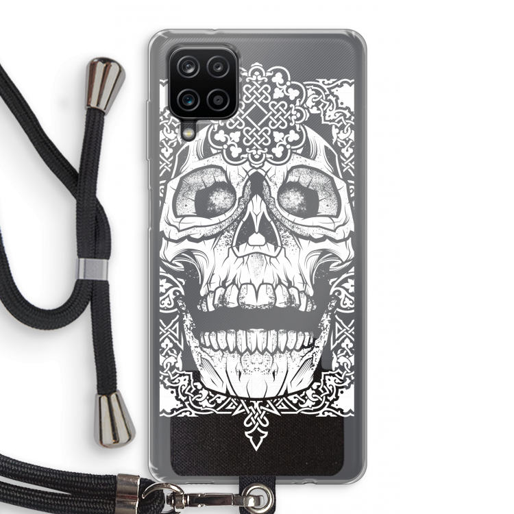 Seek & Destroy: Samsung Galaxy A12 Transparant Hoesje met koord
