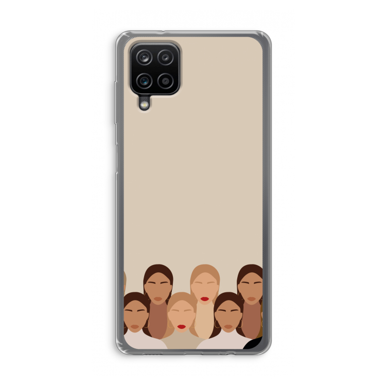 Girls girls girls: Samsung Galaxy A12 Transparant Hoesje