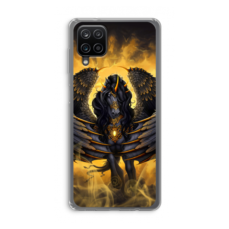 Pegasus: Samsung Galaxy A12 Transparant Hoesje