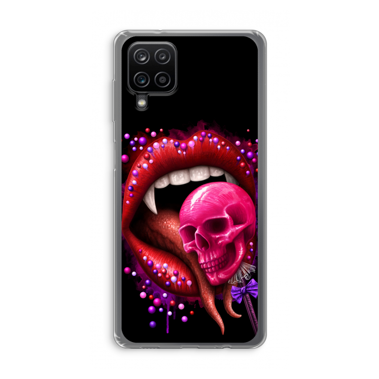 Dodelijk zoet: Samsung Galaxy A12 Transparant Hoesje